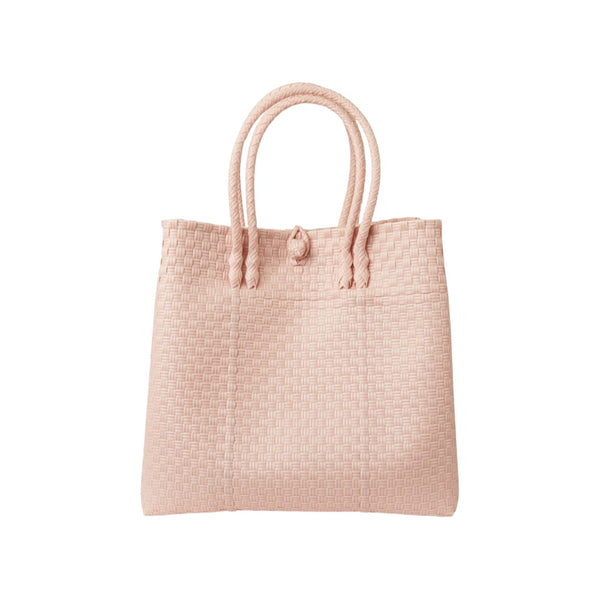 The Maxi Piper Handwoven Tote •Recycled Plastic