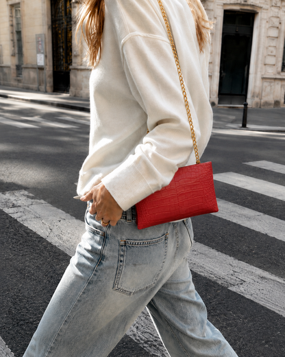 The Penelope Croc Handbag