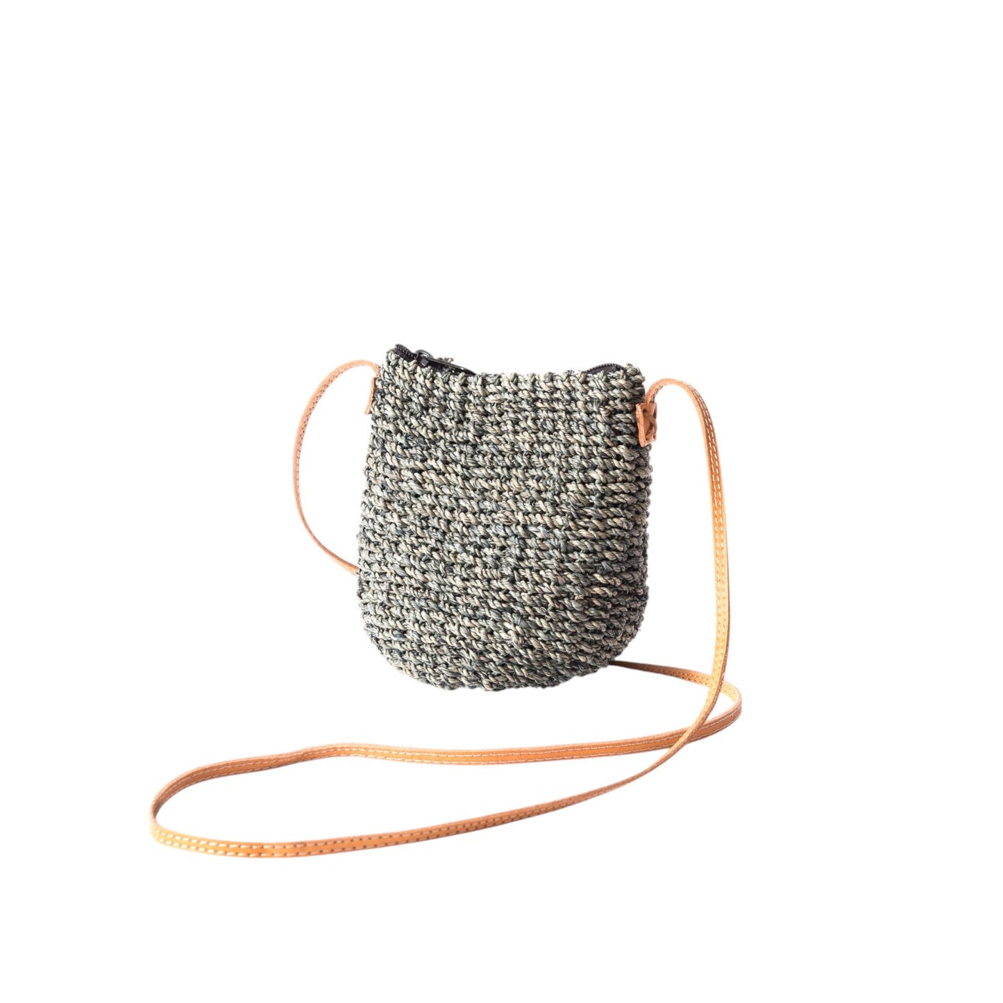 Straw Poof Crossbody