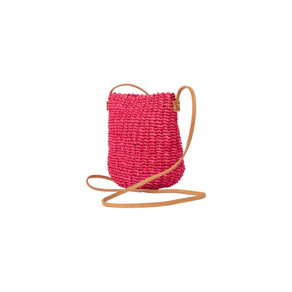 Straw Poof Crossbody