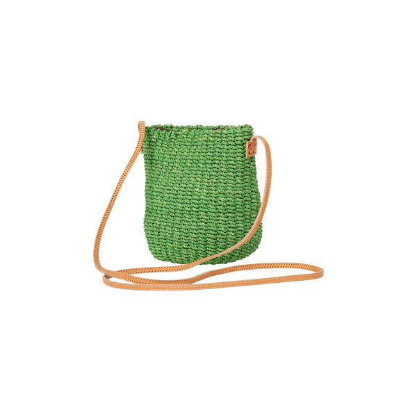 Straw Poof Crossbody