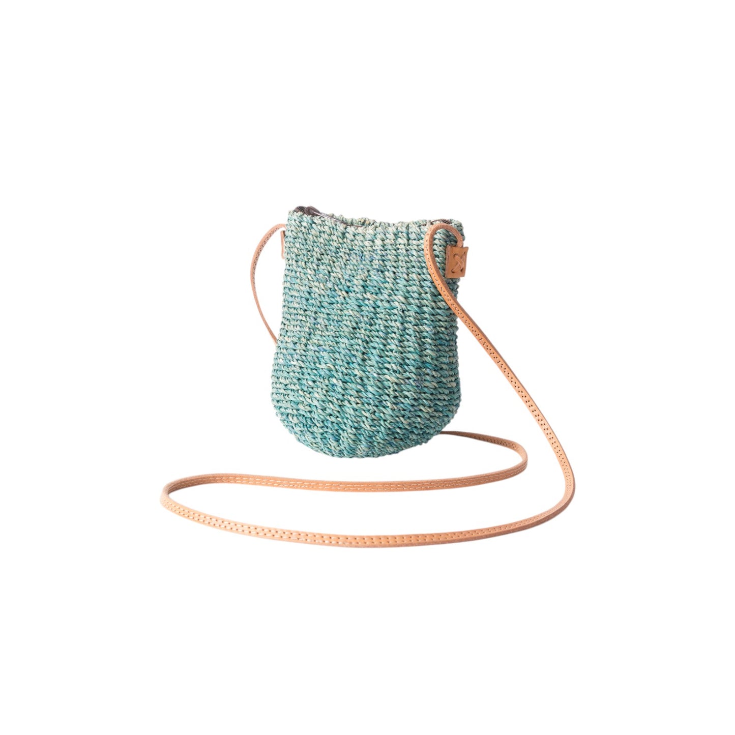 Straw Poof Crossbody