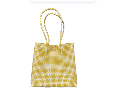 The Maxi Ella Handwoven Tote  · Recycled Plastic