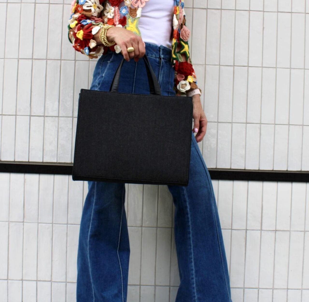 The Bernard Denim Tote