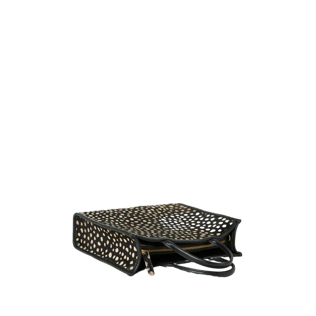 The Adele Maxi Printed Cowhide