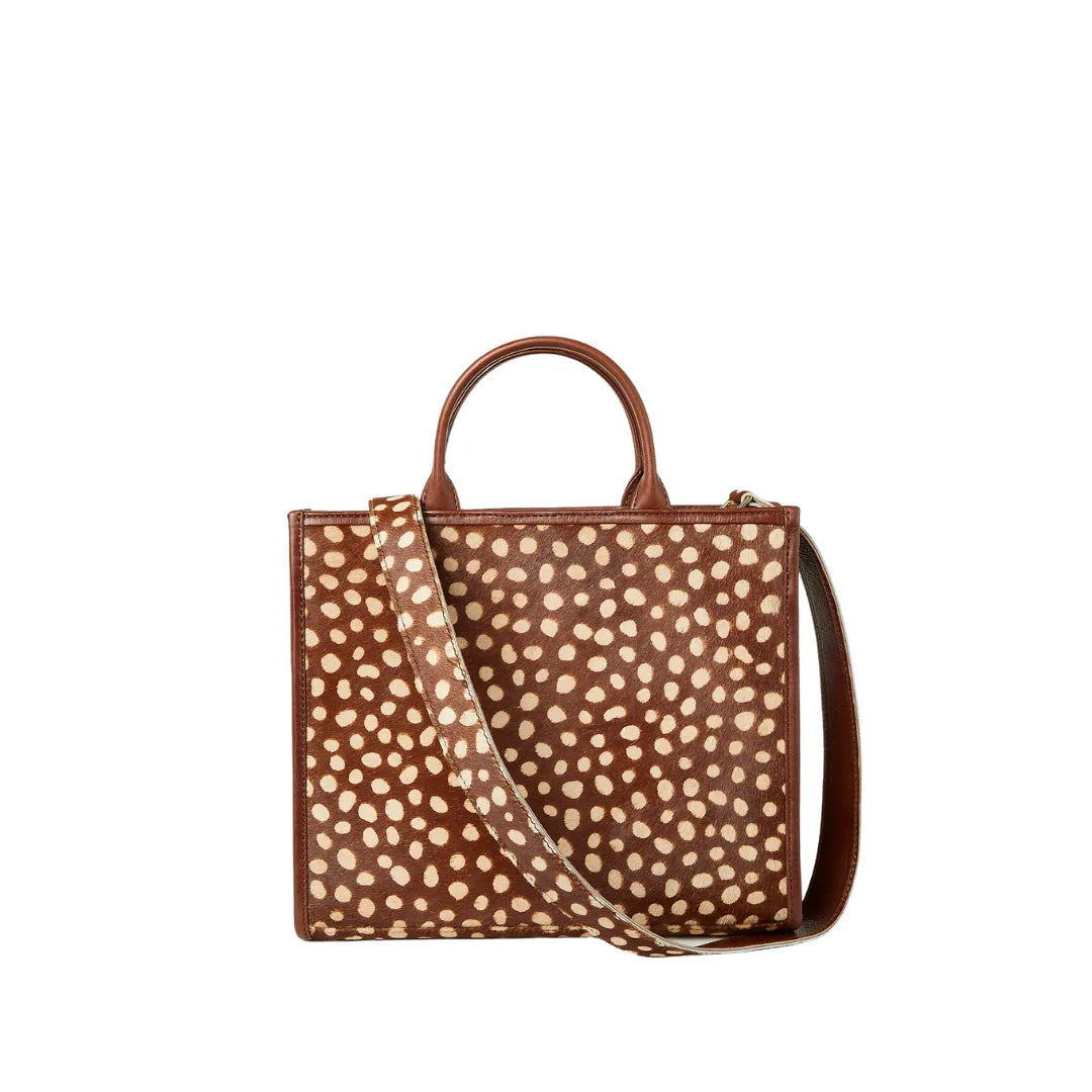 The Adele Maxi Printed Cowhide