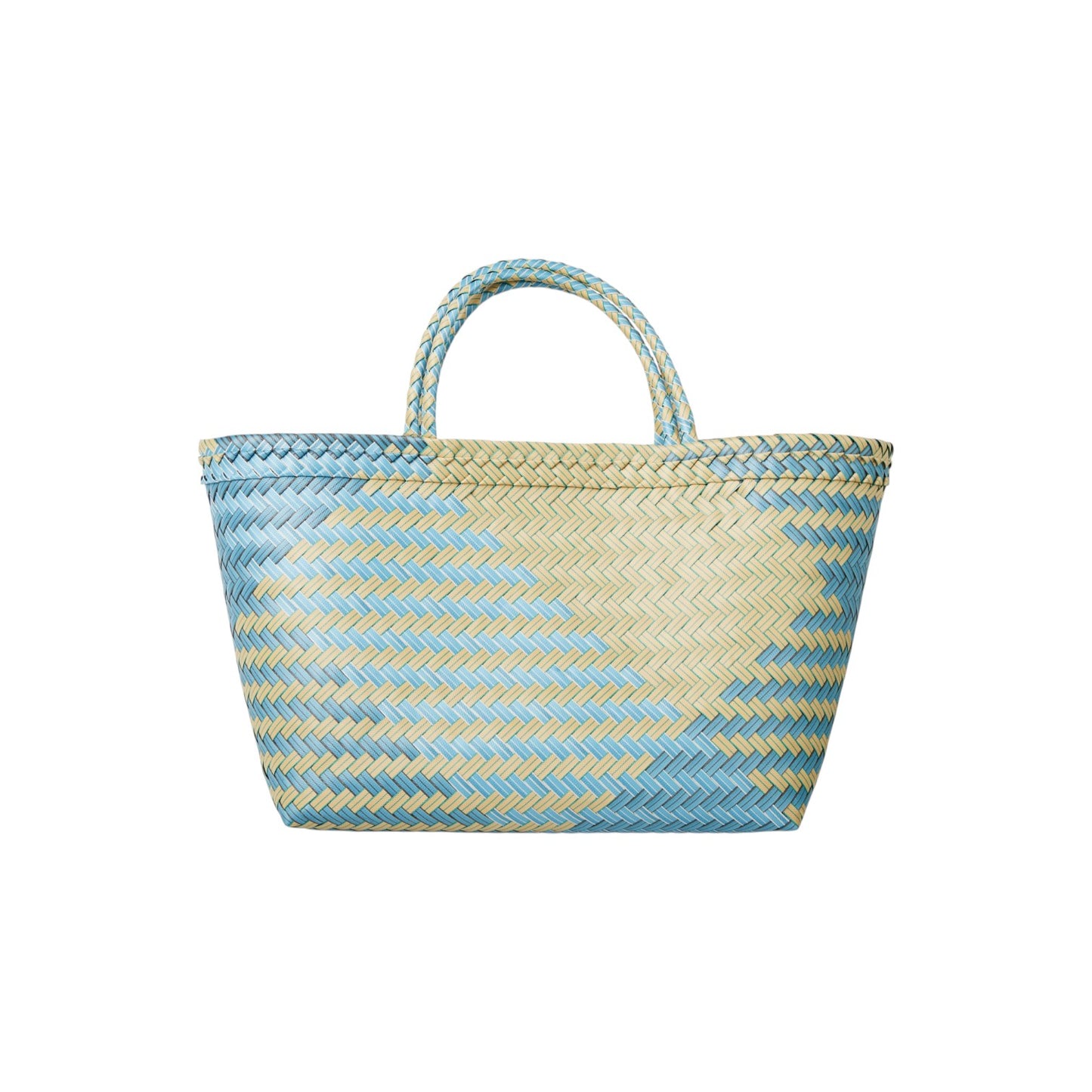 Benny Handwoven Tote •  Recycled Plastic
