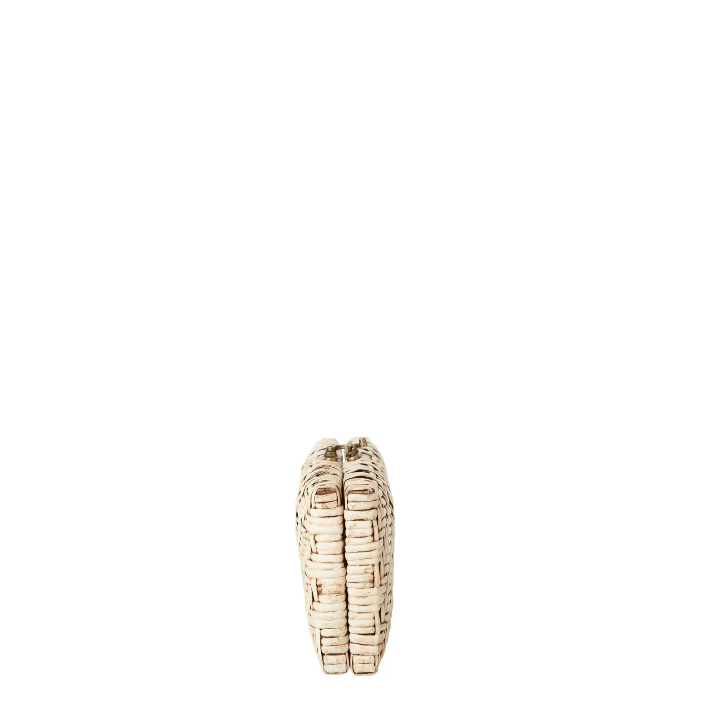The Paula Woven Rattan Clutch