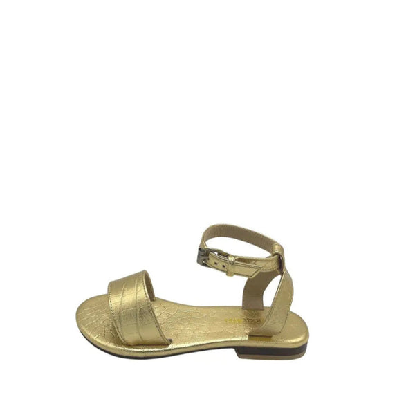 The Zoe Sandal Croc Print