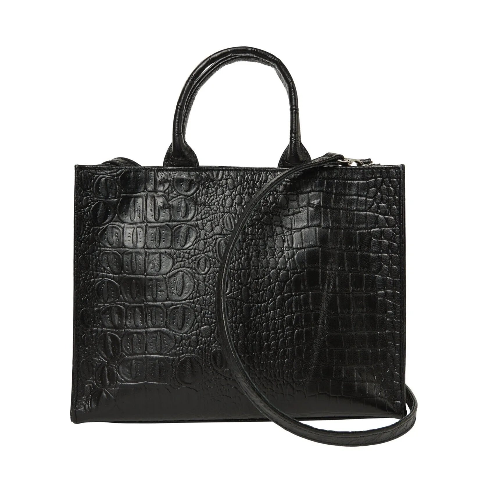 The Adelaide Leather Handbag Croc