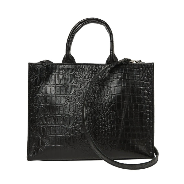 The Adelaide Leather Handbag Croc