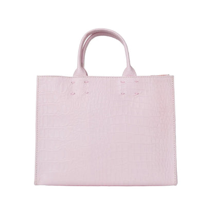 The Adelaide Leather Handbag Croc