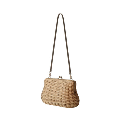 The Eloise Wicker Clutch