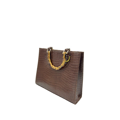 Clara Maxi  Leather Handbag