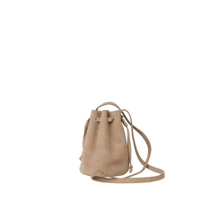 Leather Poof 