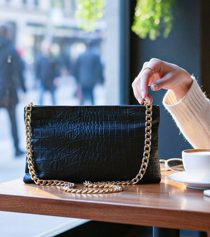 The Penelope Croc Handbag