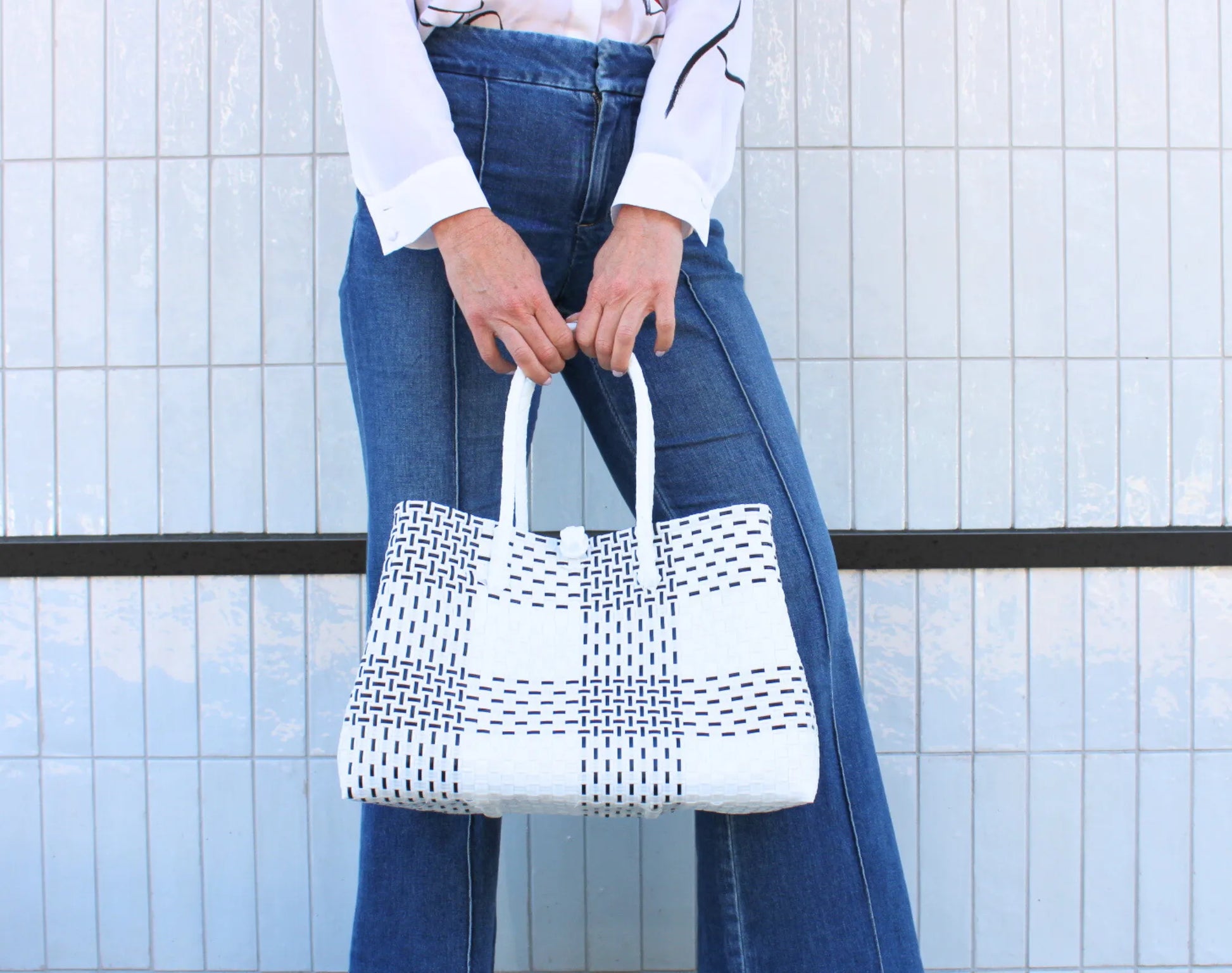 Recycled Plastic Tote 